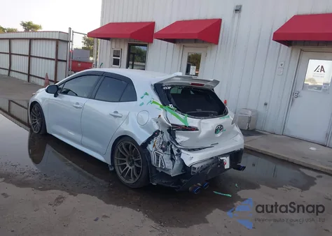 2021 Toyota Corolla Xse из США, поврежденный, VIN JTNA4MBE3M3129813